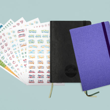 agenda small notebook adesivi